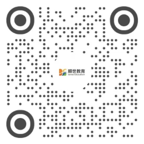 顺世教育小红书二维码